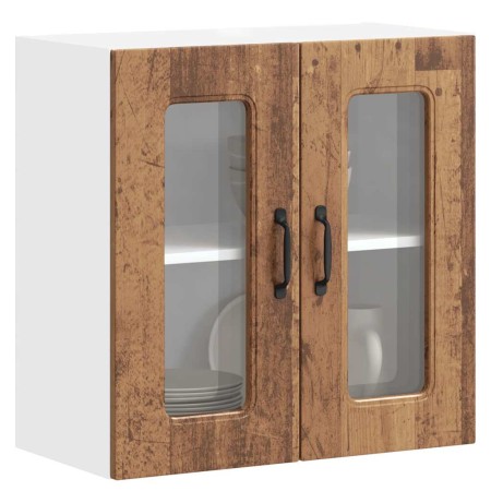 Armario de cocina de pared con puerta de cristal "Kalmar" de