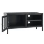 Steel and anthracite gray glass TV cabinet 90x30x44 cm by vidaXL, TV Furniture - Ref: Foro24-336057, Price: 106,35 €, Discoun...