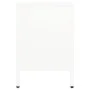 TV stand made of white steel and glass, 105x35x52 cm. by vidaXL, TV Furniture - Ref: Foro24-336059, Price: 93,82 €, Discount: %