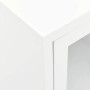 TV-Ständer aus Stahl und weißem Glas 105x35x52 cm von vidaXL, TV-Möbel - Ref: Foro24-336059, Preis: 94,65 €, Rabatt: %