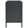 TV-Schrank aus Stahl und anthrazitgrauem Glas, 105 x 35 x 52 cm von vidaXL, TV-Möbel - Ref: Foro24-336060, Preis: 93,88 €, Ra...