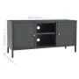 TV-Schrank aus Stahl und anthrazitgrauem Glas, 105 x 35 x 52 cm von vidaXL, TV-Möbel - Ref: Foro24-336060, Preis: 93,88 €, Ra...