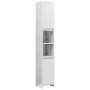 Juego de muebles de baño 3 pzas madera ingeniería blanco brillo de vidaXL, Muebles de baño - Ref: Foro24-3056940, Precio: 144...