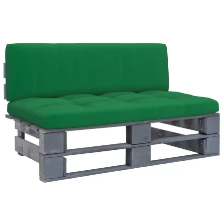 Garden ottoman made of gray impregnated pine wood pallets by vidaXL, Modular outdoor sofas - Ref: Foro24-3066486, Price: 114,...
