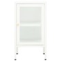 Metal and glass sideboard 38x35x70 cm by vidaXL, Sideboards - Ref: Foro24-336062, Price: 103,64 €, Discount: %