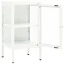 Metal and glass sideboard 38x35x70 cm by vidaXL, Sideboards - Ref: Foro24-336062, Price: 101,25 €, Discount: %