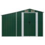 Cobertizo de jardín acero galvanizado verde 277x93x179 cm | Foro24.es | Tu tienda online para hogar, jardín y más Foro24.es