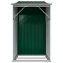 Cobertizo de jardín acero galvanizado verde 277x93x179 cm de vidaXL, Cobertizos - Ref: Foro24-364514, Precio: 251,26 €, Descu...