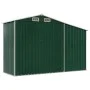 Cobertizo de jardín acero galvanizado verde 277x93x179 cm de vidaXL, Cobertizos - Ref: Foro24-364514, Precio: 251,26 €, Descu...