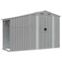 Gartenschuppen aus grau verzinktem Stahl, 277 x 93 x 179 cm von vidaXL, Schuppen - Ref: Foro24-364516, Preis: 256,19 €, Rabat...
