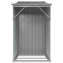 Gartenschuppen aus grau verzinktem Stahl, 277 x 93 x 179 cm von vidaXL, Schuppen - Ref: Foro24-364516, Preis: 265,56 €, Rabat...