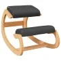 Birch plywood black knee stool 55x84x55 cm by vidaXL, Rocking chairs - Ref: Foro24-110332, Price: 108,75 €, Discount: %