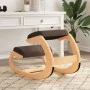 Taburete rodillas madera contrachapada abedul marrón 55x84x55cm de vidaXL, Mecedoras - Ref: Foro24-110331, Precio: 108,52 €, ...