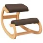 Brown birch plywood knee stool 55x84x55cm by vidaXL, Rocking chairs - Ref: Foro24-110331, Price: 108,54 €, Discount: %