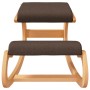 Taburete rodillas madera contrachapada abedul marrón 55x84x55cm de vidaXL, Mecedoras - Ref: Foro24-110331, Precio: 110,36 €, ...