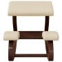Kniehocker aus Birken-Sperrholz, Creme, 48x71x51 cm von vidaXL, Schaukelstühle - Ref: Foro24-110330, Preis: 99,85 €, Rabatt: %