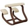 Birch plywood cream knee stool 48x71x51 cm by vidaXL, Rocking chairs - Ref: Foro24-110330, Price: 100,56 €, Discount: %