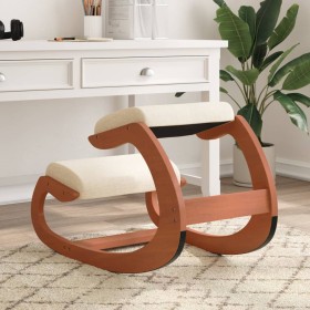 Cream birch plywood knee stool 55x84x55 cm by vidaXL, Rocking chairs - Ref: Foro24-110333, Price: 110,99 €, Discount: %