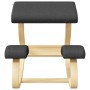 Taburete rodillas madera contrachapada abedul negro 48x71x51cm de vidaXL, Mecedoras - Ref: Foro24-110329, Precio: 121,80 €, D...
