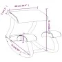 Black birch plywood knee stool 48x71x51cm by vidaXL, Rocking chairs - Ref: Foro24-110329, Price: 118,62 €, Discount: %