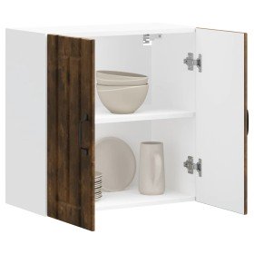 Armario de pared de cocina Lucca roble ahumado