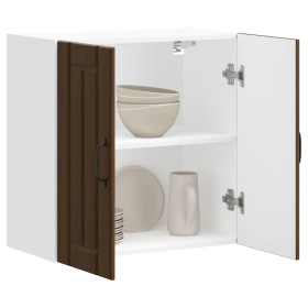 Armario de pared de cocina Lucca roble marrón