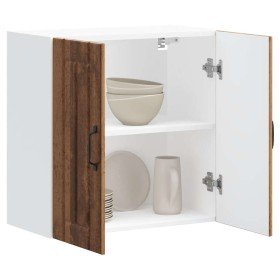 Armario de pared de cocina Lucca madera vieja