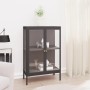 Anthrazitgraues Sideboard aus Stahl und Glas 75x35x105 cm von vidaXL, Sideboards - Ref: Foro24-336072, Preis: 181,81 €, Rabat...