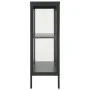 Anthracite gray steel and glass sideboard 75x35x105 cm by vidaXL, Sideboards - Ref: Foro24-336072, Price: 179,14 €, Discount: %