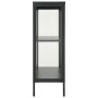 Aparador de acero y vidrio gris antracita 75x35x105 cm de vidaXL, Aparadores - Ref: Foro24-336072, Precio: 181,81 €, Descuent...