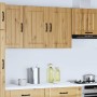 Armario de pared de cocina Lucca roble artesanal