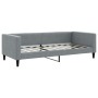 Sofá cama con colchón tela gris claro 90x190 cm de vidaXL, Camas y somieres - Ref: Foro24-3196570, Precio: 342,35 €, Descuent...