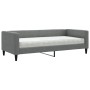 Sofá cama con colchón tela gris oscuro 90x190 cm de vidaXL, Camas y somieres - Ref: Foro24-3196571, Precio: 336,34 €, Descuen...