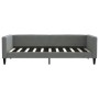 Sofá cama con colchón tela gris oscuro 90x190 cm de vidaXL, Camas y somieres - Ref: Foro24-3196571, Precio: 336,34 €, Descuen...