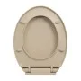 Beige oval soft close toilet seat and lid by vidaXL, Toilet and bidet seats - Ref: Foro24-145820, Price: 44,62 €, Discount: %