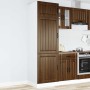 Mueble de cocina Lucca de madera contrachapada roble marrón