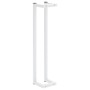 White steel towel rack 12.5x12.5x60 cm by vidaXL, Towel racks - Ref: Foro24-336116, Price: 21,86 €, Discount: %