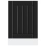 Panel para lavavajillas Lucca madera contrachapada negra