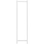 Toallero de acero blanco 25x20x95 cm de vidaXL, Toalleros - Ref: Foro24-336117, Precio: 36,71 €, Descuento: %