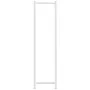 White steel towel rack 25x20x95 cm by vidaXL, Towel racks - Ref: Foro24-336117, Price: 36,08 €, Discount: %