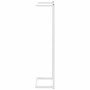 Toallero de acero blanco 25x20x95 cm de vidaXL, Toalleros - Ref: Foro24-336117, Precio: 36,71 €, Descuento: %