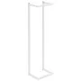 White steel towel rack 25x20x95 cm by vidaXL, Towel racks - Ref: Foro24-336117, Price: 36,08 €, Discount: %