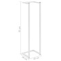 Toallero de acero blanco 25x20x95 cm de vidaXL, Toalleros - Ref: Foro24-336117, Precio: 36,71 €, Descuento: %