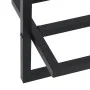 Black iron towel rack 95x25x22 cm by vidaXL, Towel racks - Ref: Foro24-336122, Price: 38,47 €, Discount: %