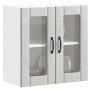 Armario pared cocina puerta de cristal Lucca gris hormigón en Armarios de cocina | Comprar online en Foro24