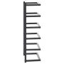 Black steel towel rack 24x12x48 cm by vidaXL, Towel racks - Ref: Foro24-336123, Price: 29,87 €, Discount: %