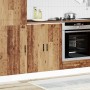 Mueble bajo de cocina porto madera vieja madera reconstituida