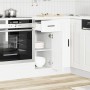 Mueble bajo de cocina Porto madera contrachapada blanca