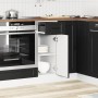 Mueble bajo de cocina Porto madera contrachapada negro