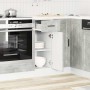 Mueble bajo de cocina porto gris cemento madera reconstituida